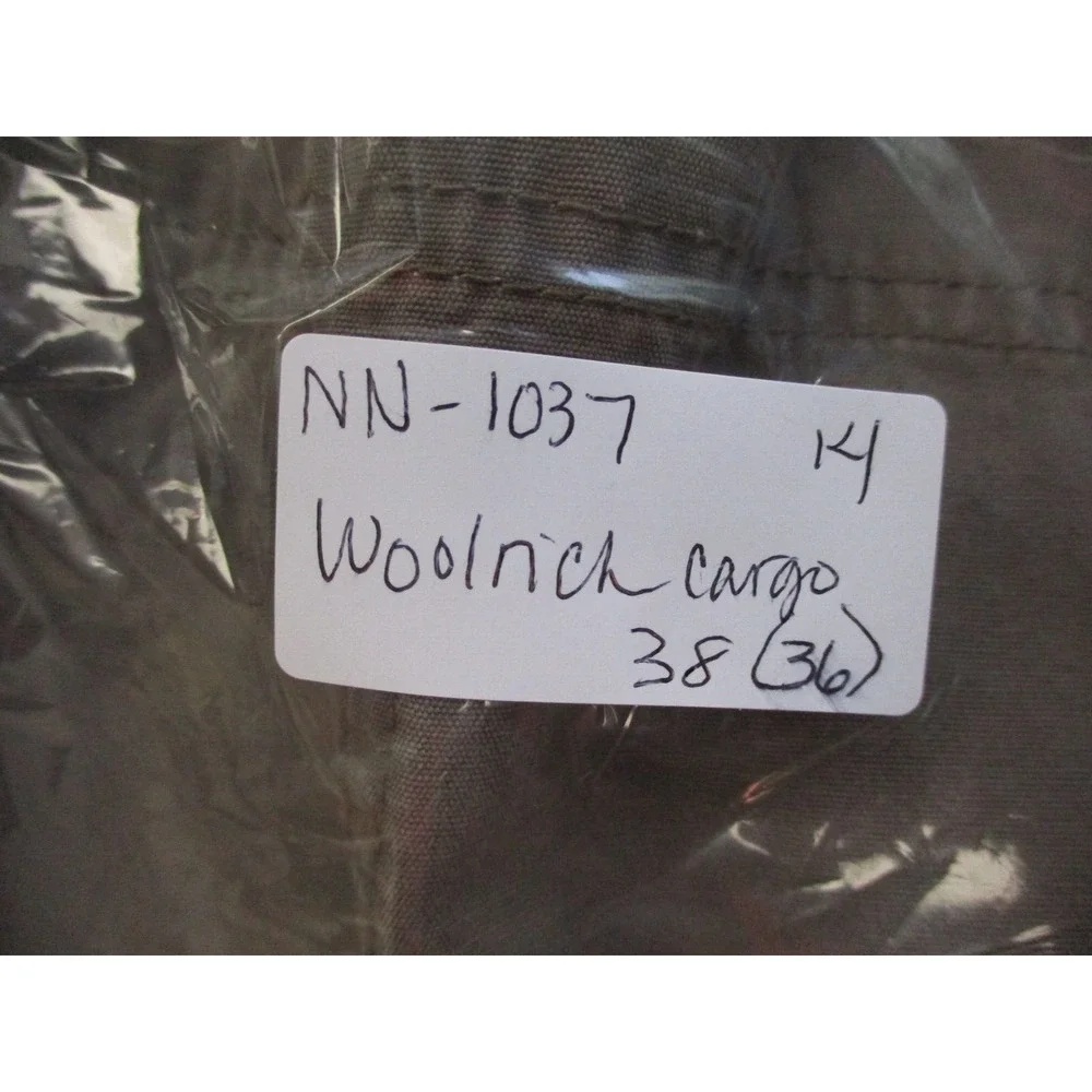 Woolrich Cargo Shorts Mens‎ 36x9 Green Kelp Cotton Vintage Utility Grunge
